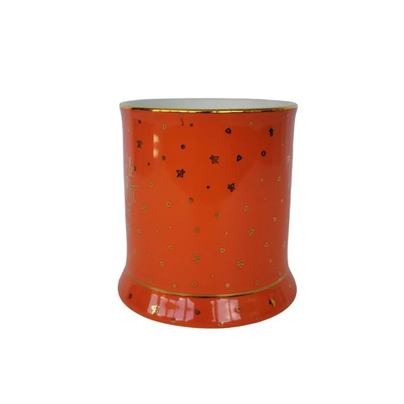 Shine Bright Like a Diamond Mug Orange and Gold Colors - Picture 5 of 7